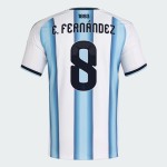 Camiseta Oficial Local Argentina 2026 Hombre E. FERNÁNDEZ #8 Camiseta Oficial Local Argentina 2026 Hombre E. FERNÁNDEZ #8