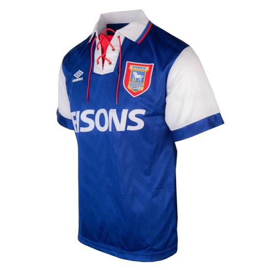 Camiseta Retro de local del Ipswich Town 1992/94 para hombre