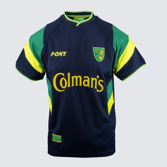 Camiseta retro del Norwich City para mujer 1998/99 Camiseta retro del Norwich City para mujer 1998/99