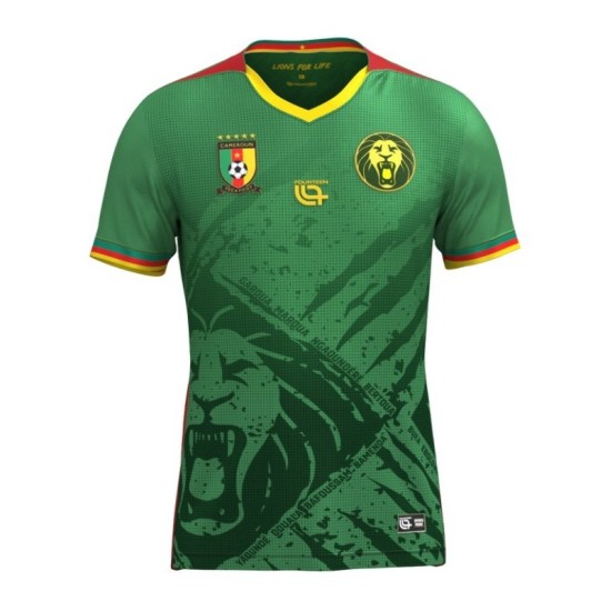 Camiseta de hogar para hombre Camerún 2025