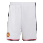 Pantalones Cortos Locales Masculinos Manchester United 2026/27 - Blanco Pantalones Cortos Locales Masculinos Manchester United 2026/27 - Blanco