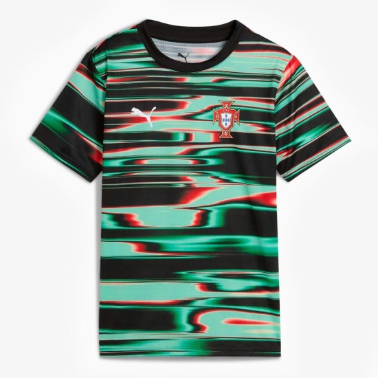 Camiseta previa al partido tercera para niño Portugal 2025