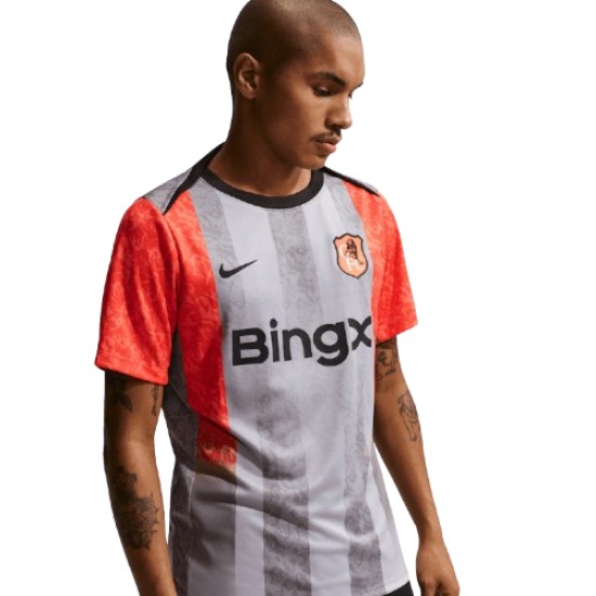 Hombre Chelsea 2025/26 Tercera Camiseta Pre-Partido Gris