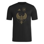 Camiseta Hook AEROREADY Tercera Infantil Los Angeles FC 2025 - Negra Camiseta Hook AEROREADY Tercera Infantil Los Angeles FC 2025 - Negra