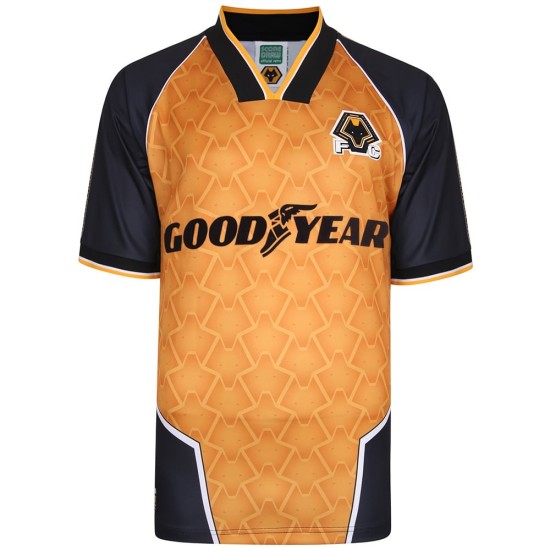 Camiseta Retro Infantil Wolverhampton Wanderers 1996 Home