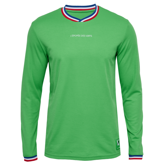 Camiseta ASSE 1976 Retro para Hombre - Manga Larga Camiseta ASSE 1976 Retro para Hombre - Manga Larga