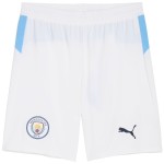 Pantalones Cortos Locales Blancos Manchester City 2025/26 Mujer