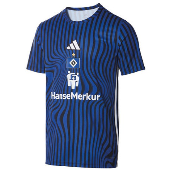 Camiseta Hombre Hamburgo SV 2025/26 Tercera Calentamiento Camiseta Hombre Hamburgo SV 2025/26 Tercera Calentamiento