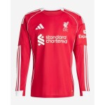 Camiseta Local Manga Larga Liverpool Hombre 2025/26 Camiseta Local Manga Larga Liverpool Hombre 2025/26