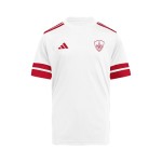Tercera camiseta de calentamiento Brest 2025/26 niño – blanca