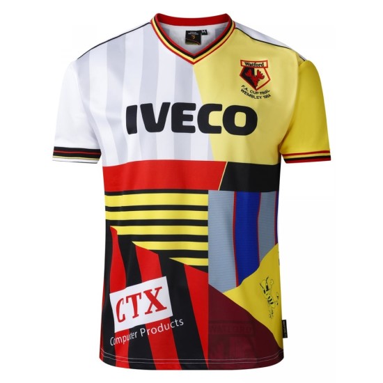 Camiseta Retro Hombre Watford 1973/74 Mash Up
