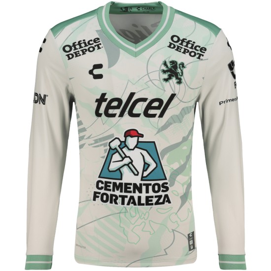 Camiseta visitante de manga larga del Club León 2025/26 para mujer Camiseta visitante de manga larga del Club León 2025/26 para mujer