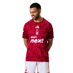 Camiseta de Prepartido Local Nottingham Forest 2026/27 Niño