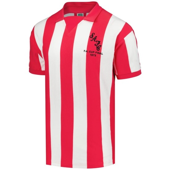 Camiseta Retro Final FA Cup 1973 de Sunderland de Hombre