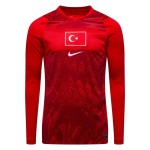 Camiseta Manga Larga Mundial 2026 Local Turquía Mujer Camiseta Manga Larga Mundial 2026 Local Turquía Mujer