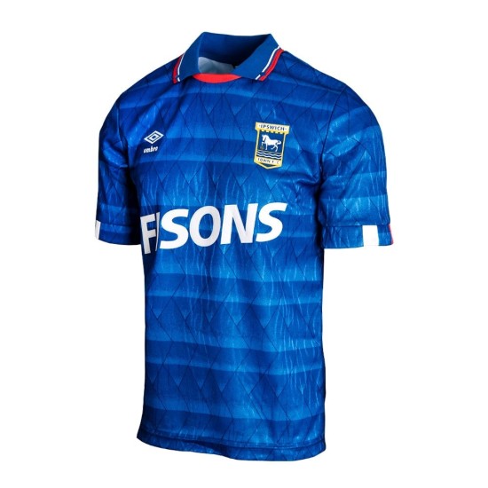Camiseta Retro de local del Ipswich Town 1989/92 para hombre Camiseta Retro de local del Ipswich Town 1989/92 para hombre