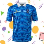 Camiseta Retro Local 1991 de Cardiff City para Hombre