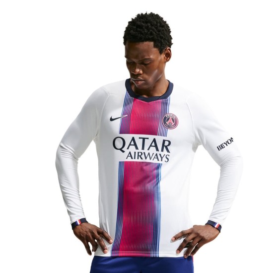 Camiseta Visitante Manga Larga Hombre PSG 2026/27 Camiseta Visitante Manga Larga Hombre PSG 2026/27