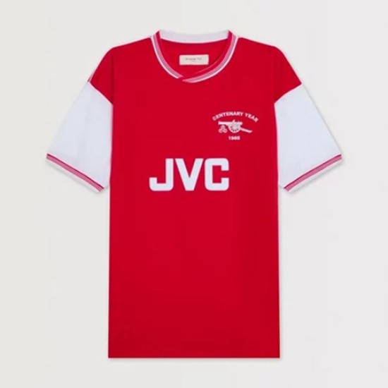 Camiseta Centenario Retro de Casa 1985 Arsenal Infantil Camiseta Centenario Retro de Casa 1985 Arsenal Infantil