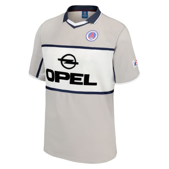 Camiseta Retro visitante del PSG para mujer 2000 Camiseta Retro visitante del PSG para mujer 2000