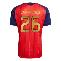 Camiseta Hombre España 2026 Local Mundial - Edición Campeones - 26