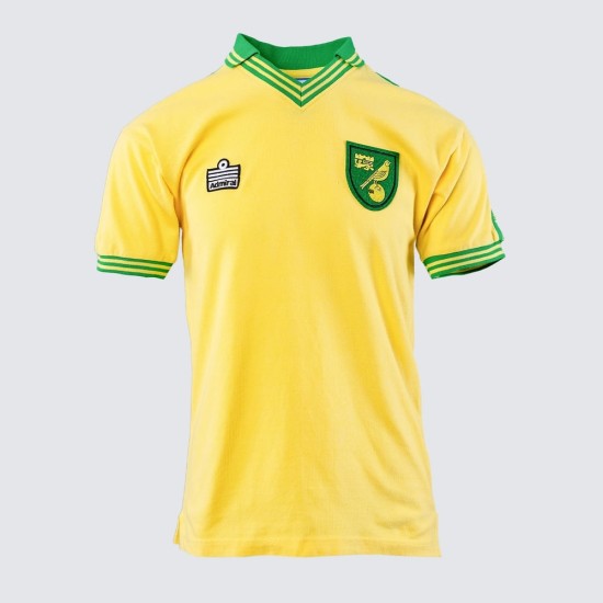 Camiseta retro de local del Norwich City para mujer 1978 Camiseta retro de local del Norwich City para mujer 1978