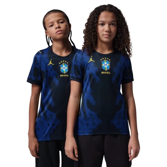 Camiseta Mundial 2026 Visitante Brasil Niño Camiseta Mundial 2026 Visitante Brasil Niño