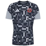 Camiseta de Prepartido de la Tercera Equipación Sheffield United 2026/27 Mujer - Negro Camiseta de Prepartido de la Tercera Equipación Sheffield United 2026/27 Mujer - Negro