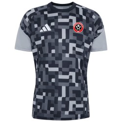Camiseta de Prepartido de la Tercera Equipación Sheffield United 2026/27 Mujer - Negro