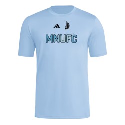 Camiseta mujer Minnesota United FC 2025 tercera Hook AEROREADY - azul