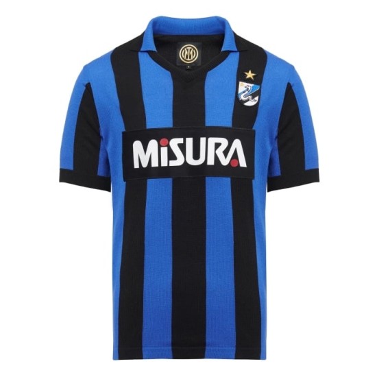 Camiseta retro local Inter 1986/87 mujer Camiseta retro local Inter 1986/87 mujer