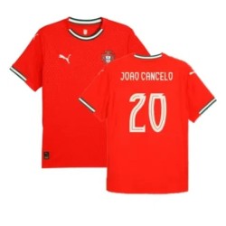 Camiseta de casa JOAO CANCELO Portugal 2025/26 para niños Camiseta de casa JOAO CANCELO Portugal 2025/26 para niños