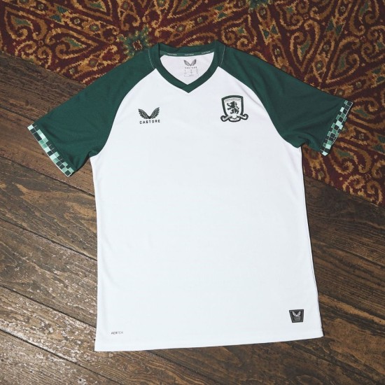 Camiseta tercera en blanco del Middlesbrough 2025/26 para hombre