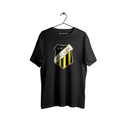 Camiseta tercera Crest para niños BK Häcken 2025 - Negra Camiseta tercera Crest para niños BK Häcken 2025 - Negra